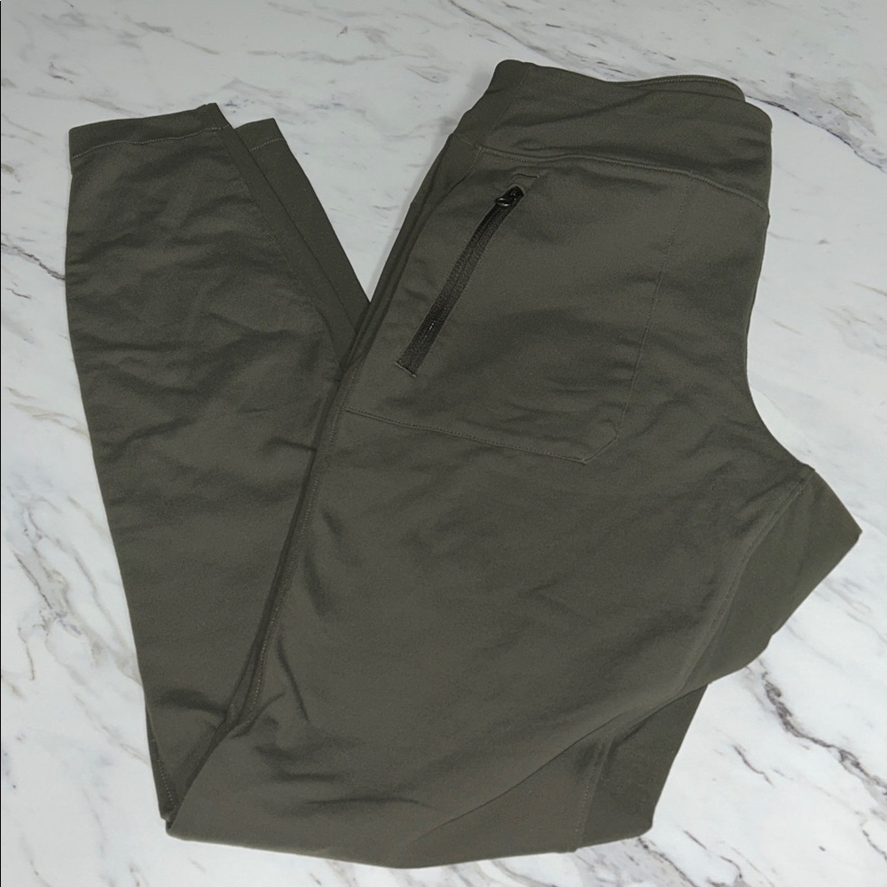 The North Face Paramount Hybrid High Rise Tight Taupe Green Size Medium